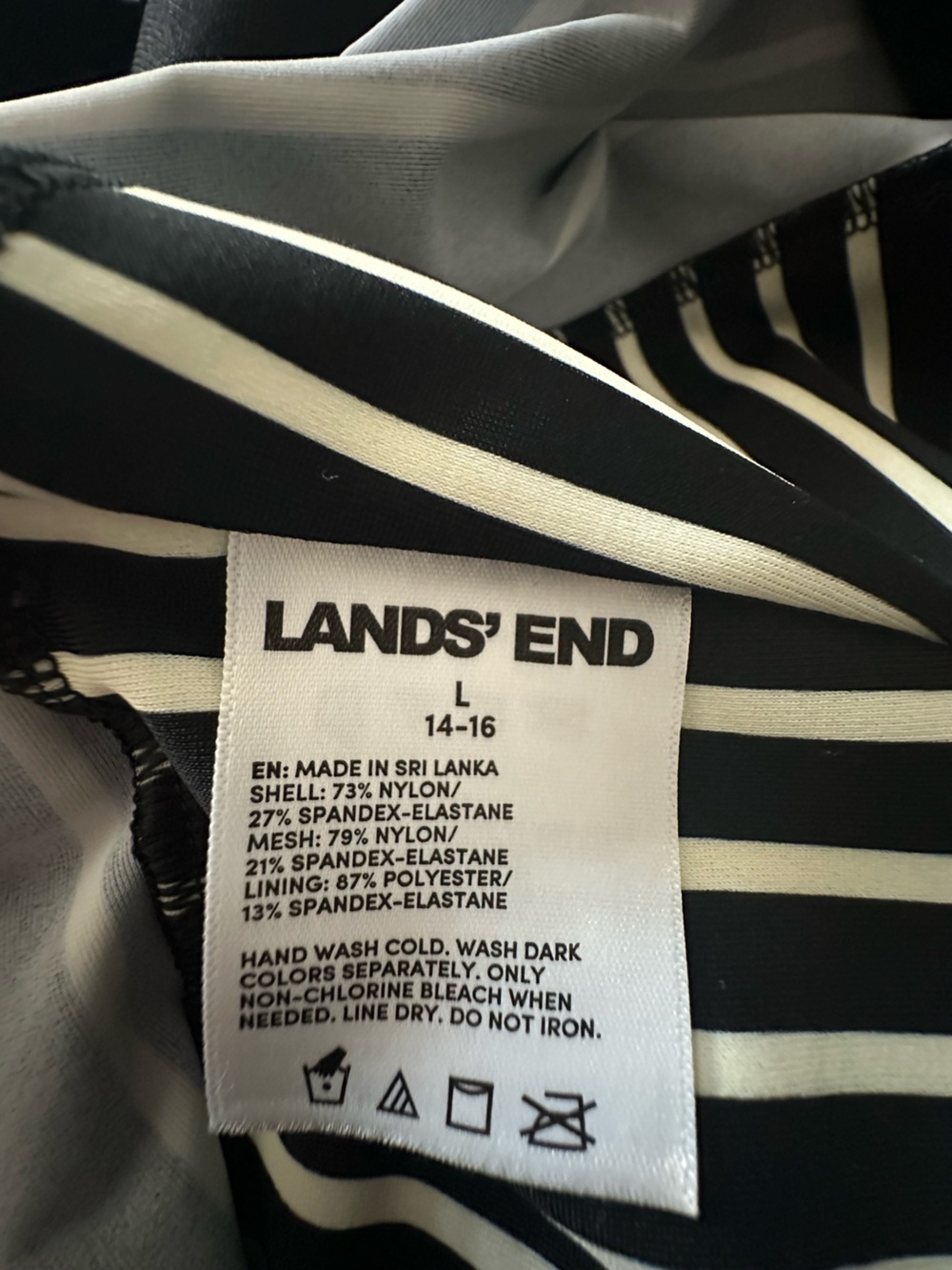 Lands End 2 Piece Bathing Suit - Picture 7 of 7